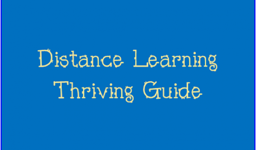 distance learning thriving guide