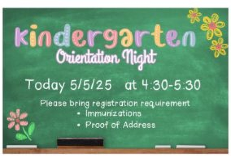 Kindergarten Orientation/ Orientación de kínder